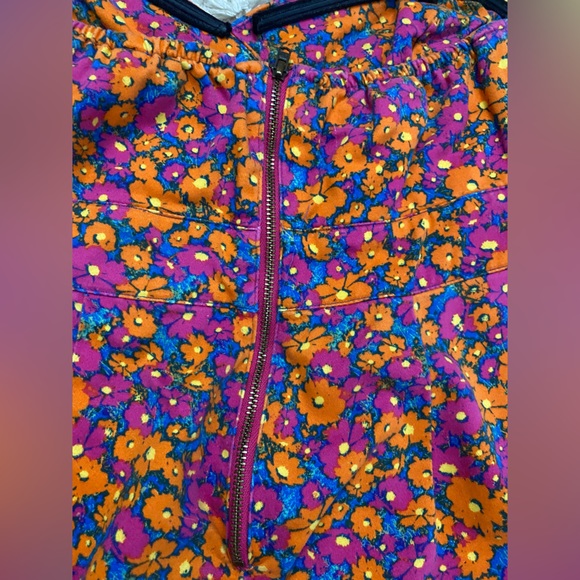 Volcom Women’s Floral Tube Top Strapless Frochickie Dress Size Small (US 3) - Picture 6 of 12